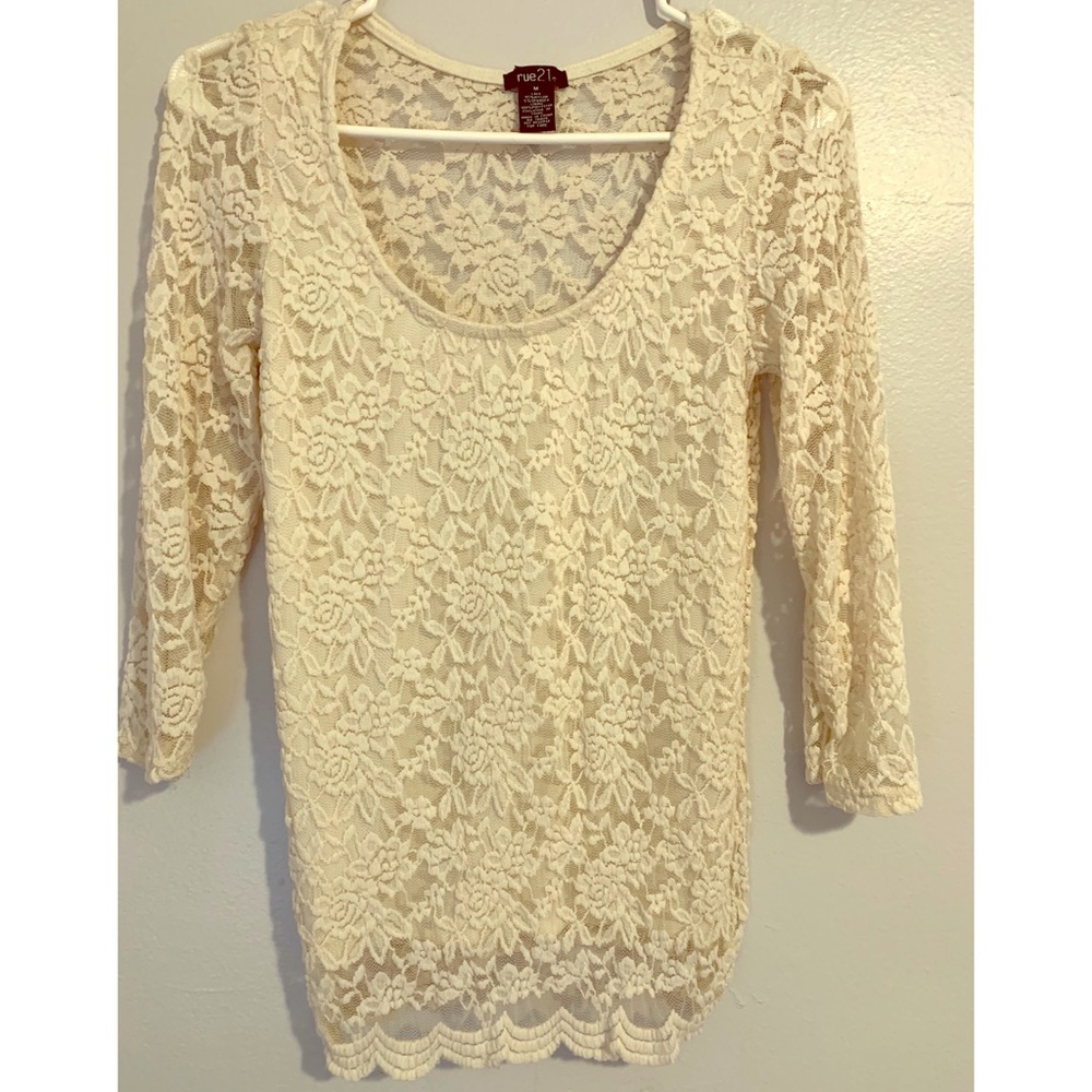 Lace shirt